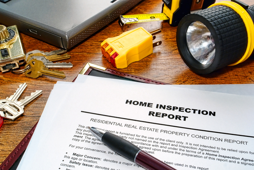 Can the seller be at the home inspection?