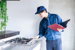 What appliances are checked during an inspection