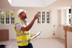 What is the first step in scheduling an inspection?